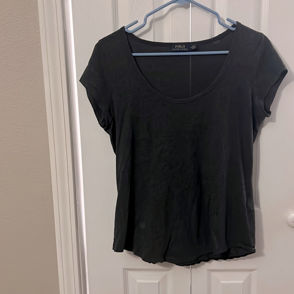 Polo by Ralph Lauren. Medium. Black tee